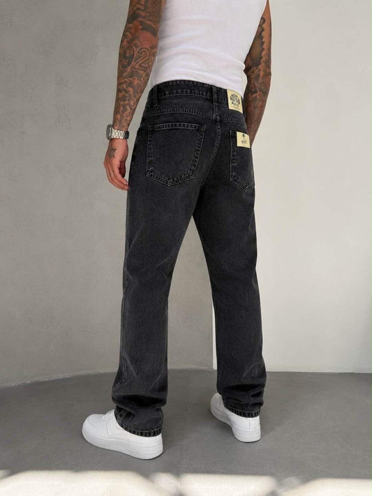 KEPS(746) SİYAH BAGGY JEANS