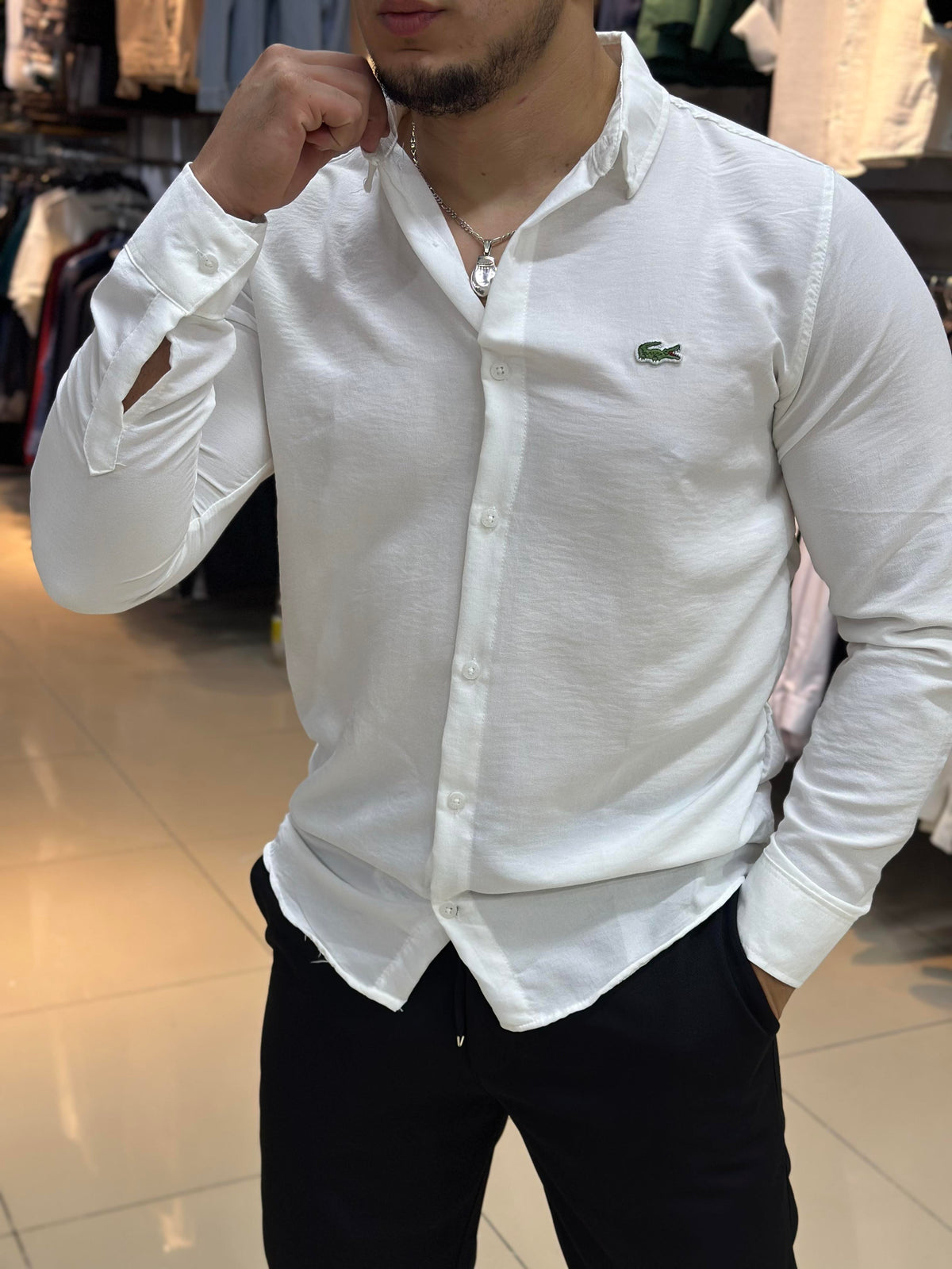 MAN (5075) BEYAZ GÖMLEK