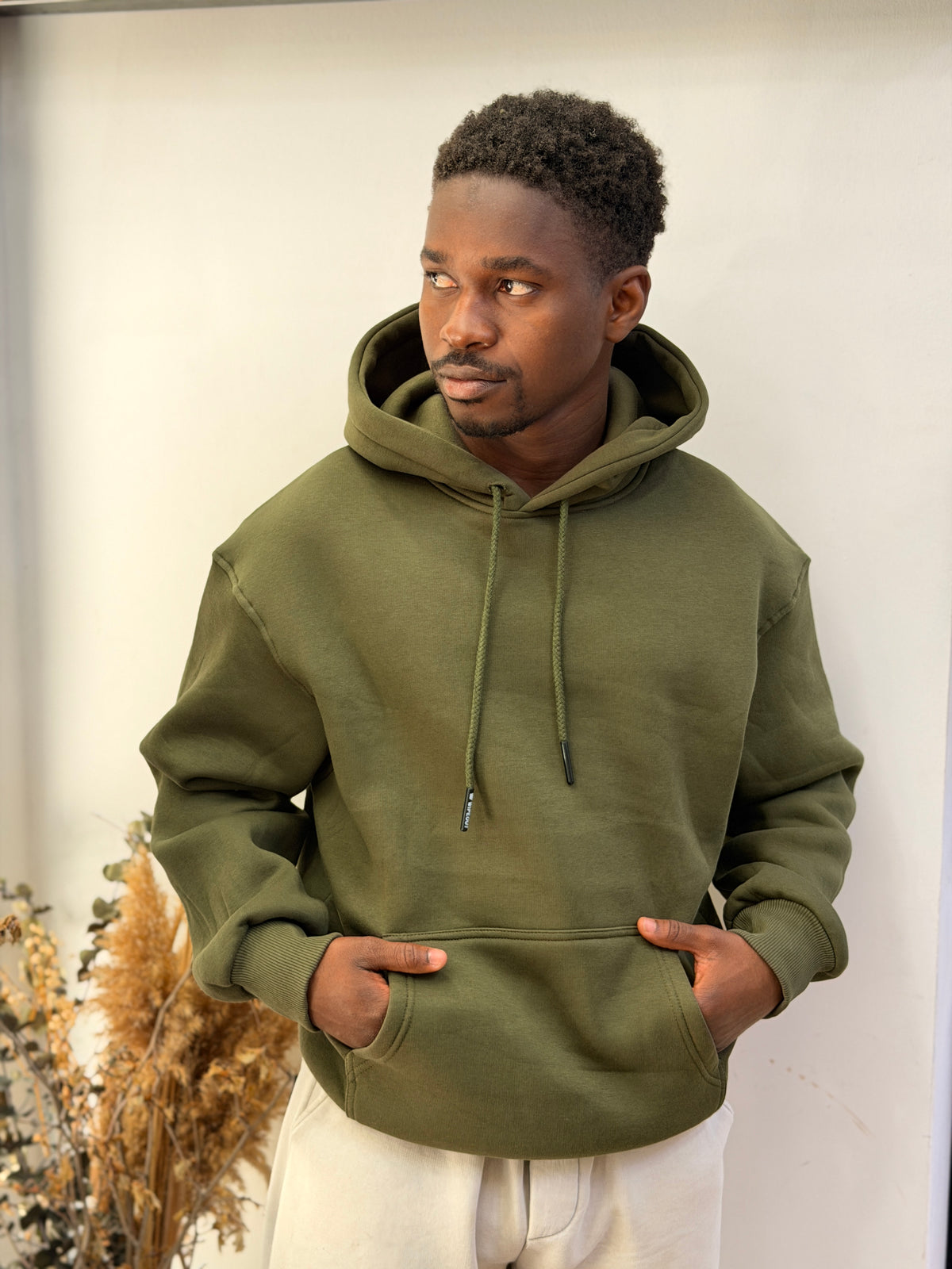 WP(A-83) HAKİ KAPŞONLU SWEAT