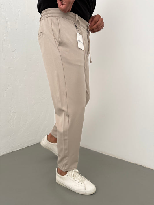 SPARF(4092) BEJ BOYFREND PANT