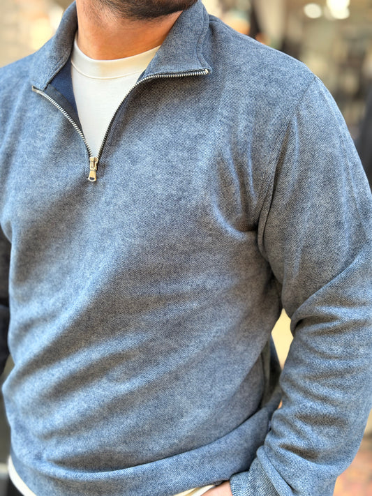 WP(A-90) MAVİ KIRCILLI SWEAT