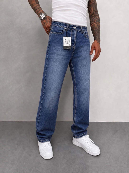 KEPS(921) MAVİ BAGGY JEANS