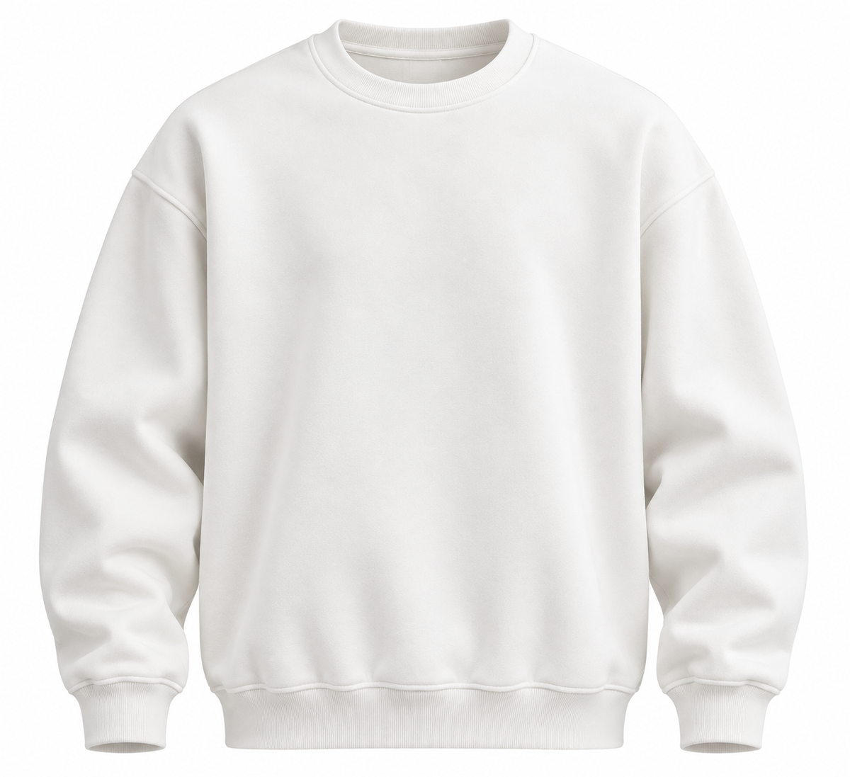WP(A-84) BEYAZ KAPSONSUZ SWEAT