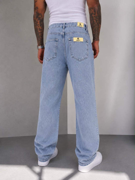 KEPS(1046) MAVİ BAGGY JEANS