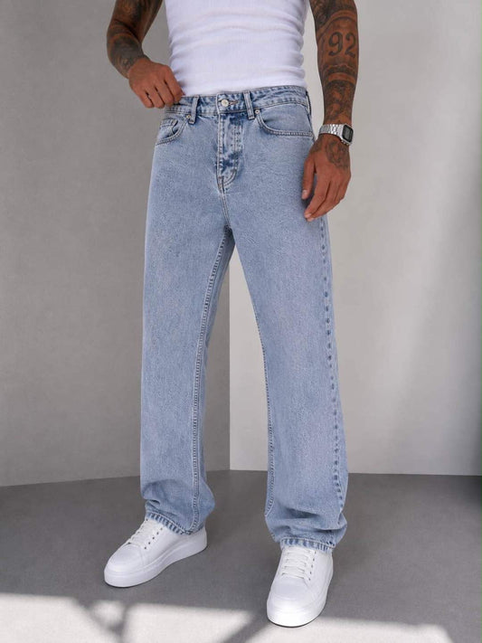 KEPS(1046) MAVİ BAGGY JEANS