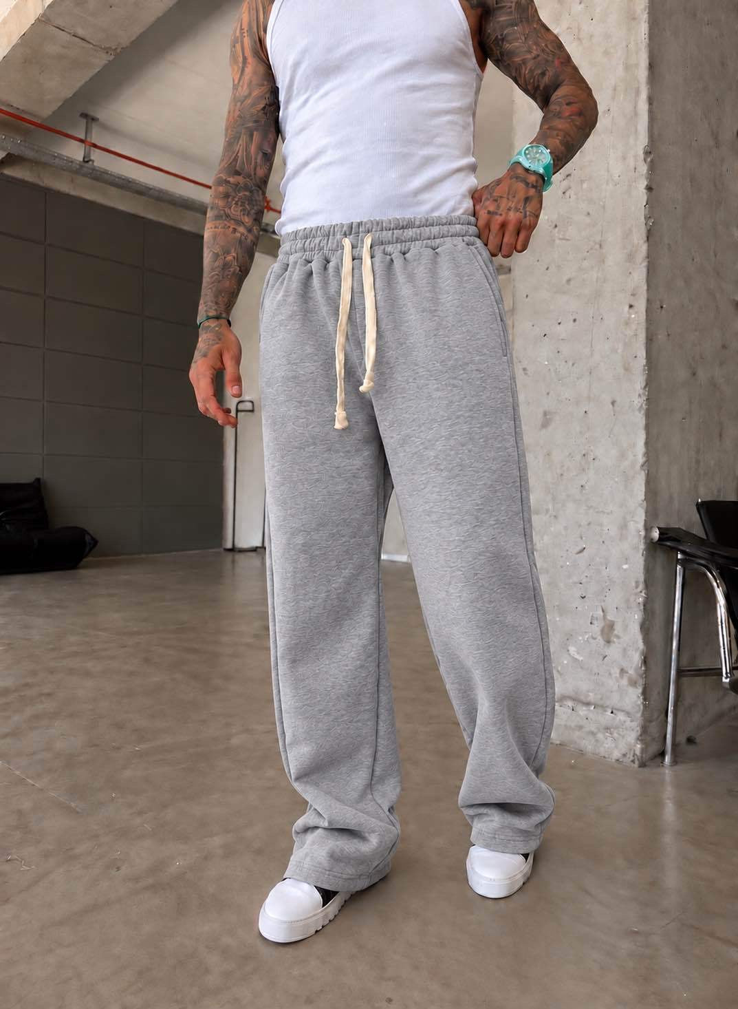 KEPS(7030) GRİ BAGGY EŞOFMAN