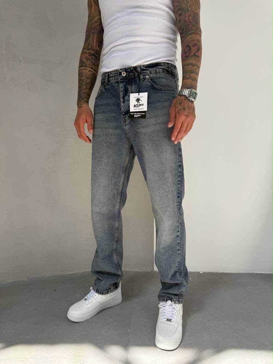 KEPS(991) MAVİ BAGGY JEANS