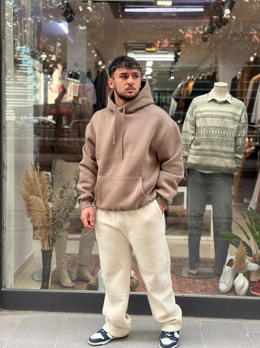 BLOWUP(W26-03) KAHVE BASİC SWEAT