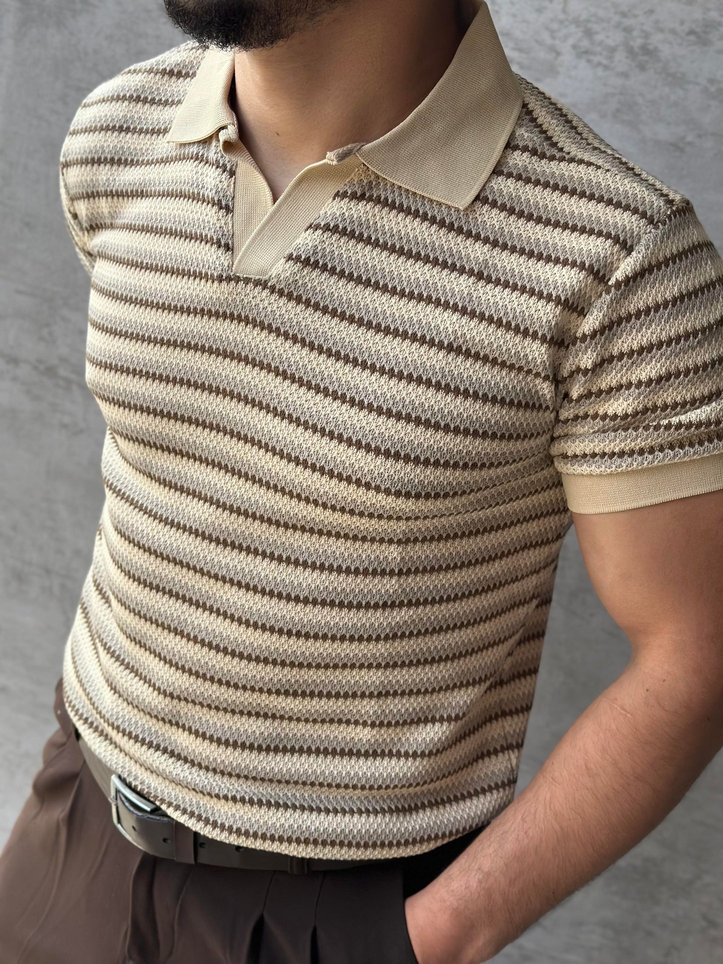 DEEPMAN(2502) YAKALI TRİKO POLO YAKA