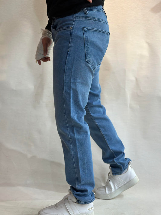 REGULAR KESİM BATTAL BEDENLİ KOT PANTOLON (784)