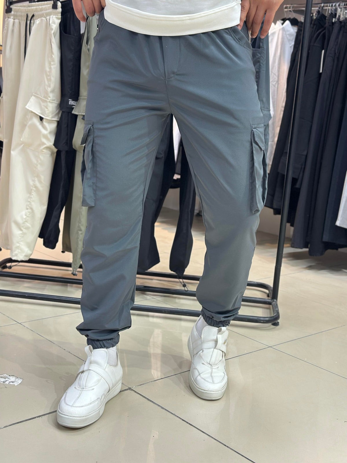 MAN(2043)FÜME LASTİKLİ EŞOFMAN