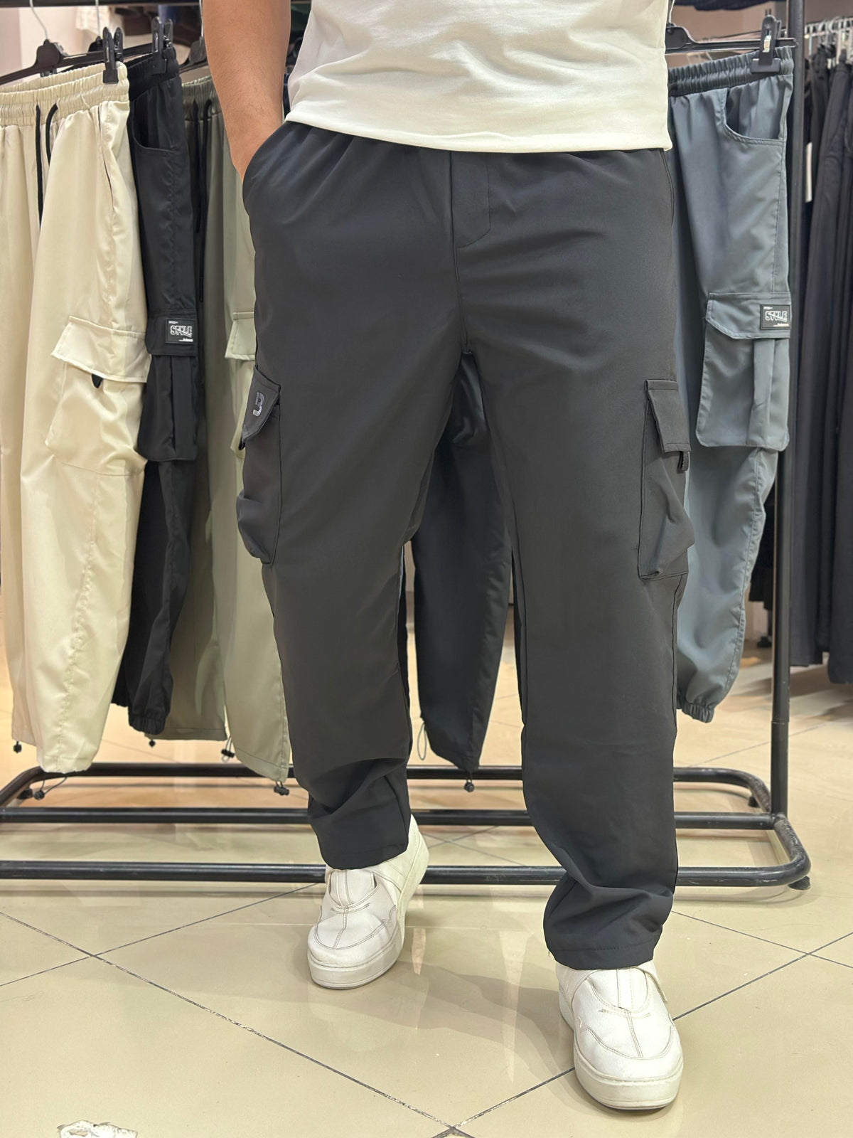 MAN(2087)SİYAH BAGGY EŞOFMAN
