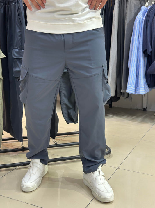 MAN(2088)FÜME BAGGY EŞOFMAN