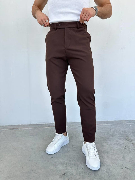 WE11 (5061) JOGER PANTALON KAHVERENGİ