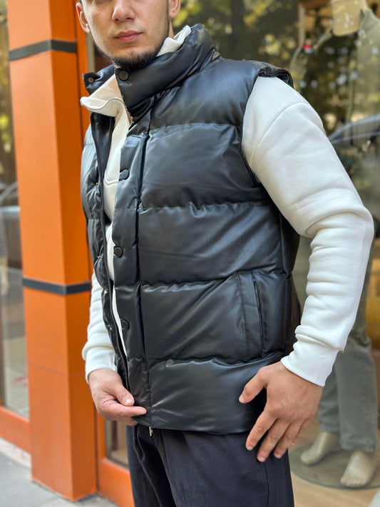 ŞİŞME DERİ YELEK