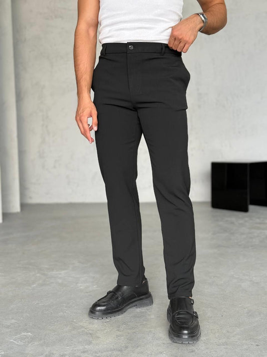 MAN(5085)SİYAH REGULAR PANTALON