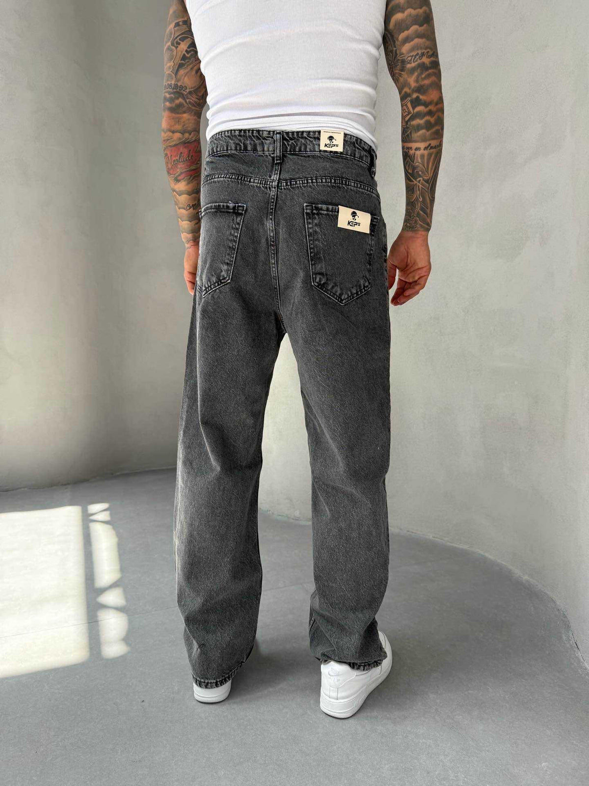 KEPS(602)GRİ KIRÇILLI BAGGY