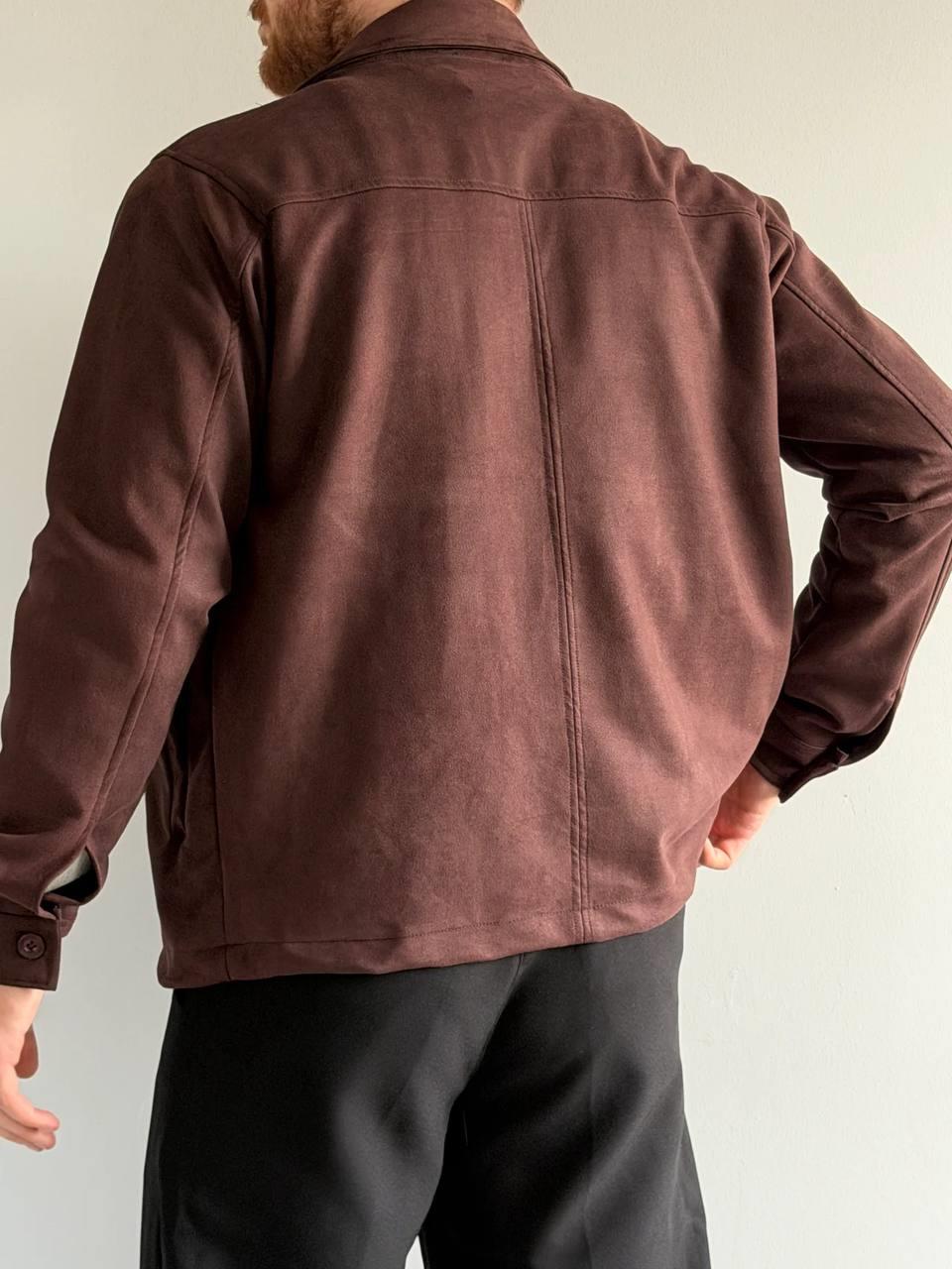 MAN(K5060)DÜĞMELİ ACIKAHVE HIRKA