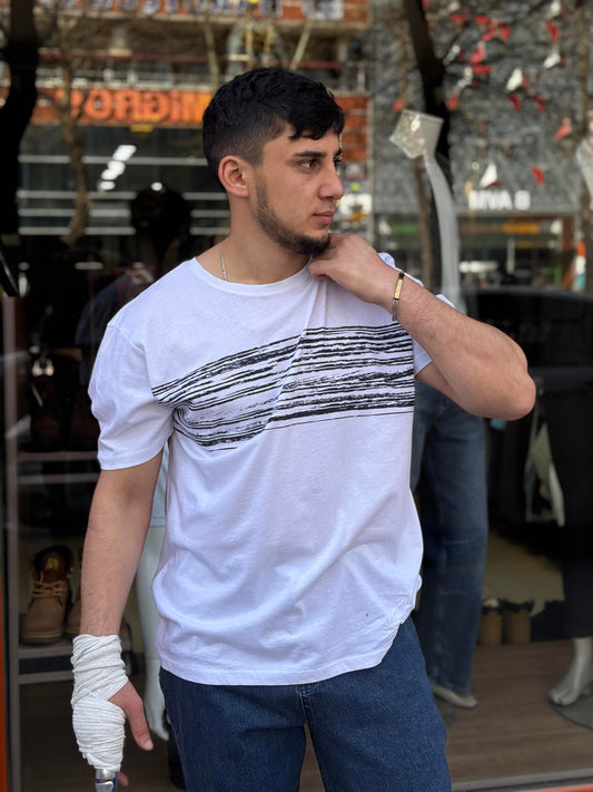 AVVA(1155)ÇİZGİLİ TSHORT