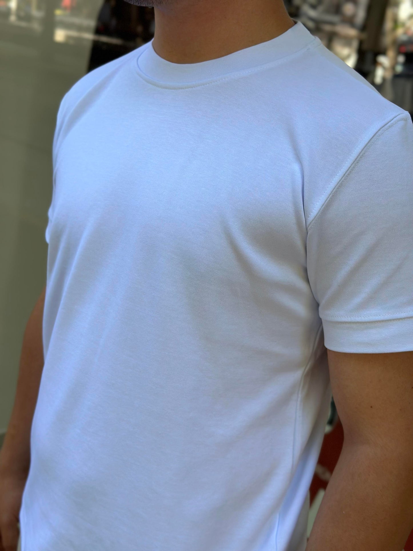 WOLE(2117) BASİCDÜZ TSHIRT