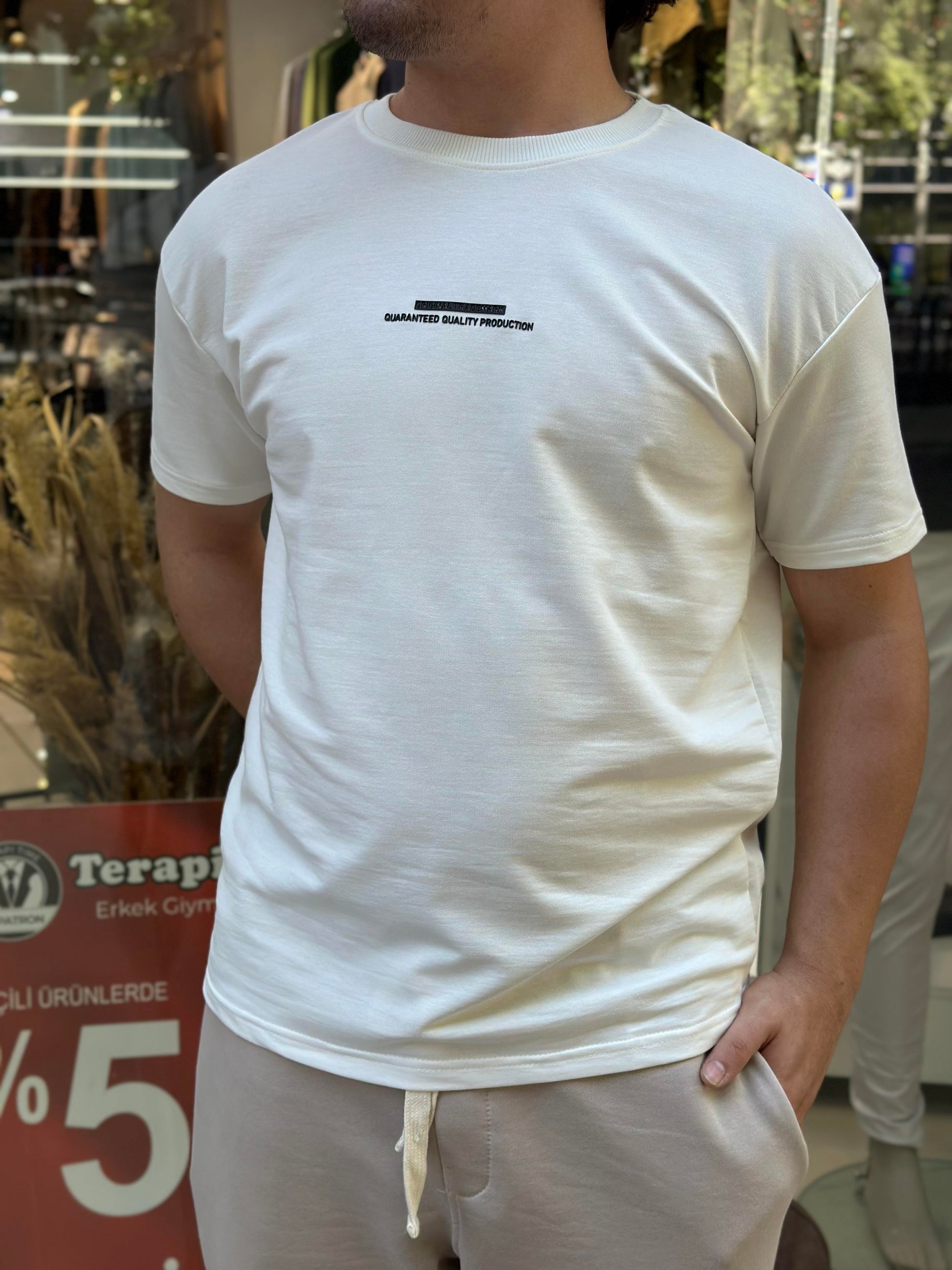 WOLE(2096) QUARTED TSHİRT